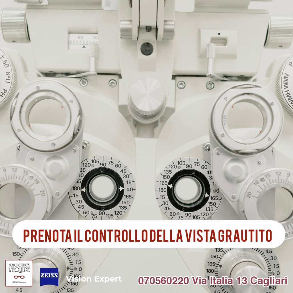 controllo gratuito della vista, ottico Pirri