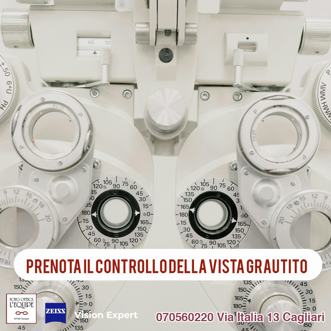 controllo gratuito della vista, ottico Pirri